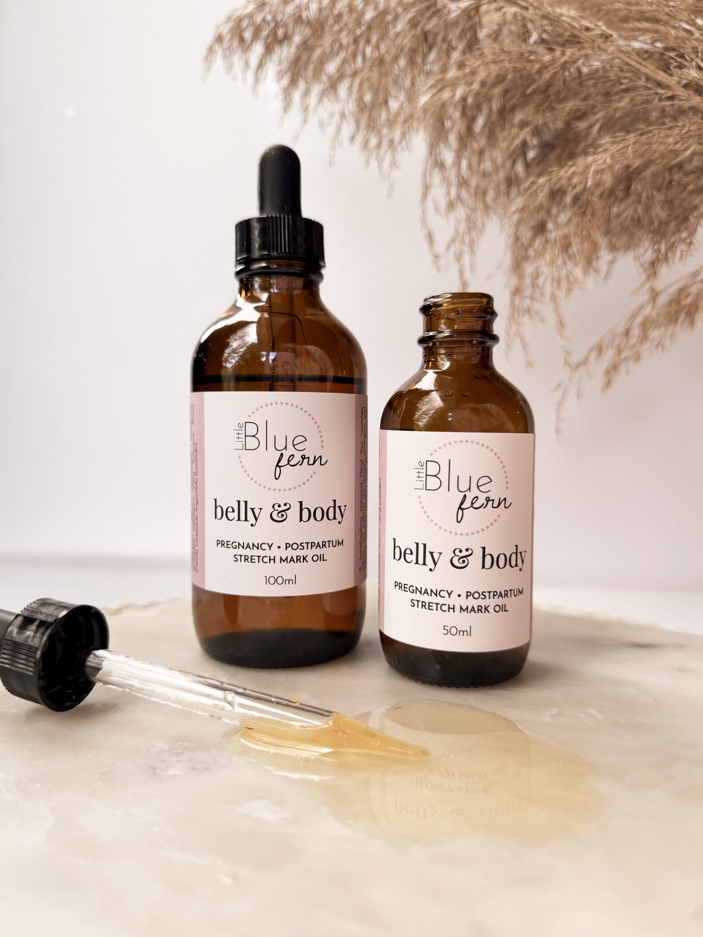 Belly & Body Pregnancy Stretch Mark Oil