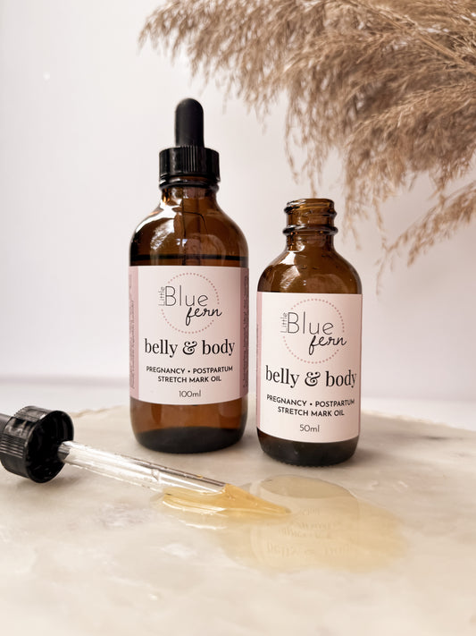 Belly & Body Pregnancy Stretch Mark Oil