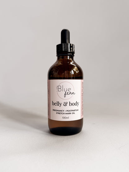 Belly & Body Pregnancy Stretch Mark Oil